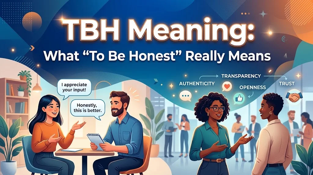 TBH Meaning