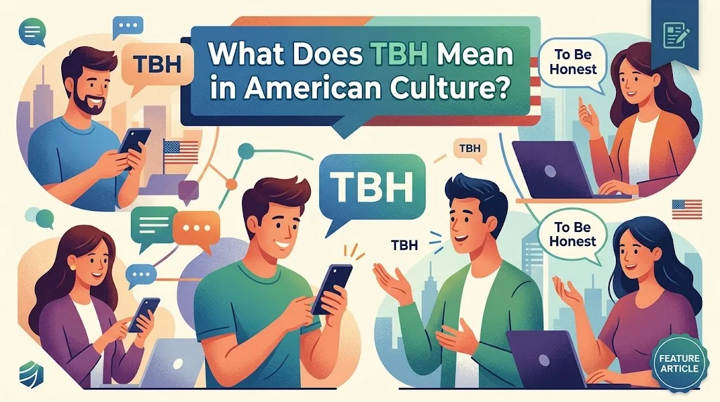 What Does TBH Mean in American Culture