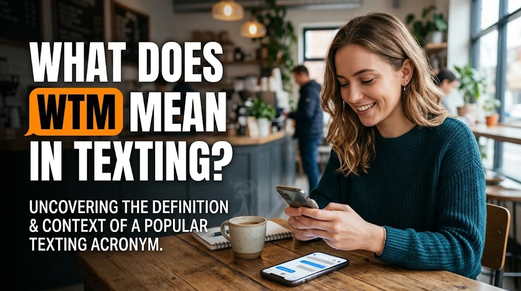 What Does WTM Mean in Texting