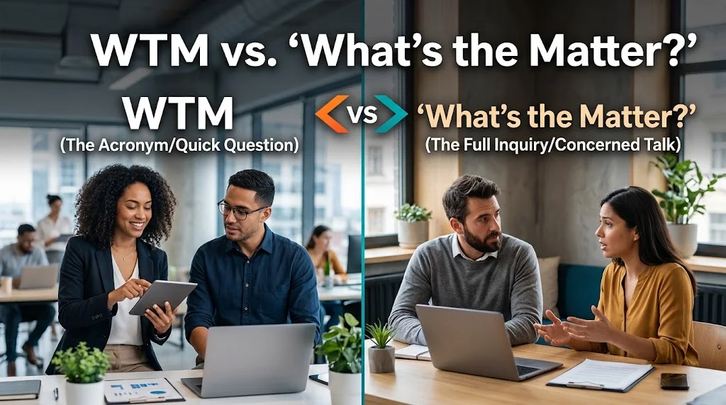 WTM vs. “What’s the Matter