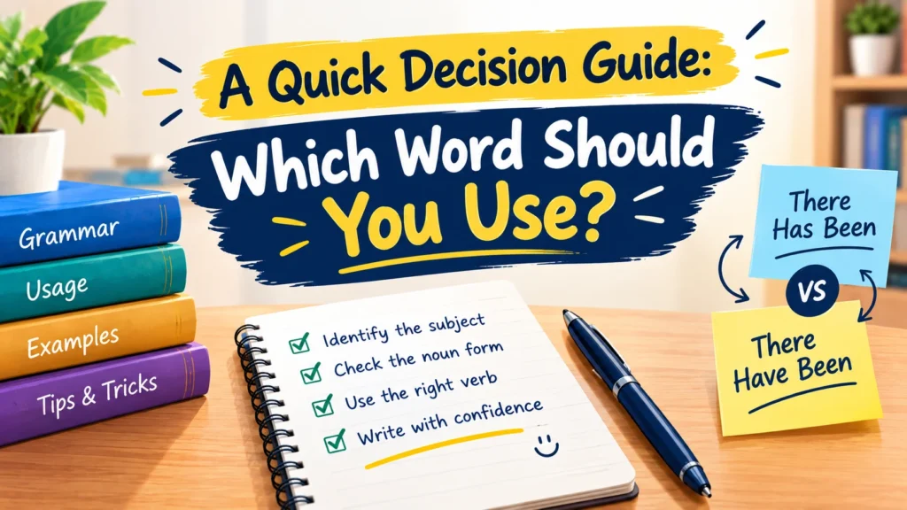 A Quick Decision Guide: Which Word Should You Use?