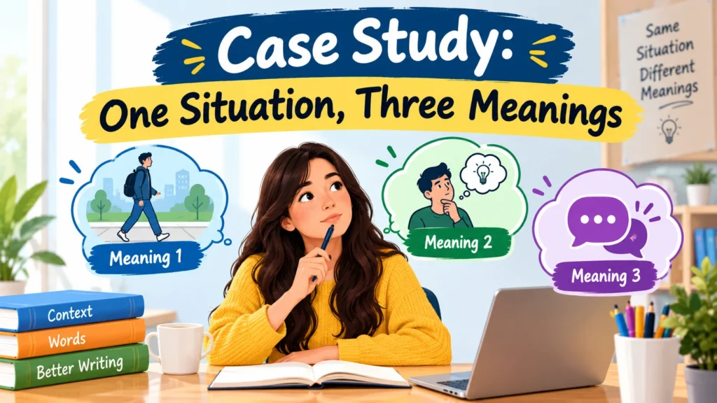 Case Study: One Situation, Three Meanings