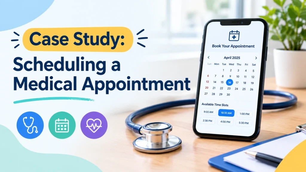 Case Study: Scheduling a Medical Appointment