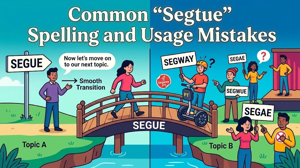 Common “Segue” Spelling and Usage Mistakes