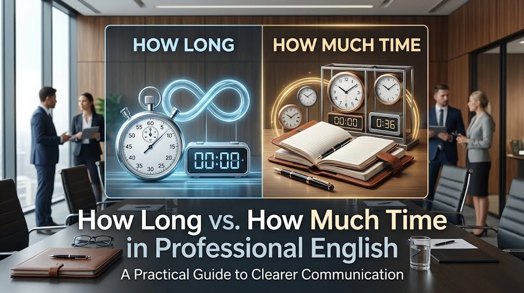 How Long vs. How Much Time in Professional English