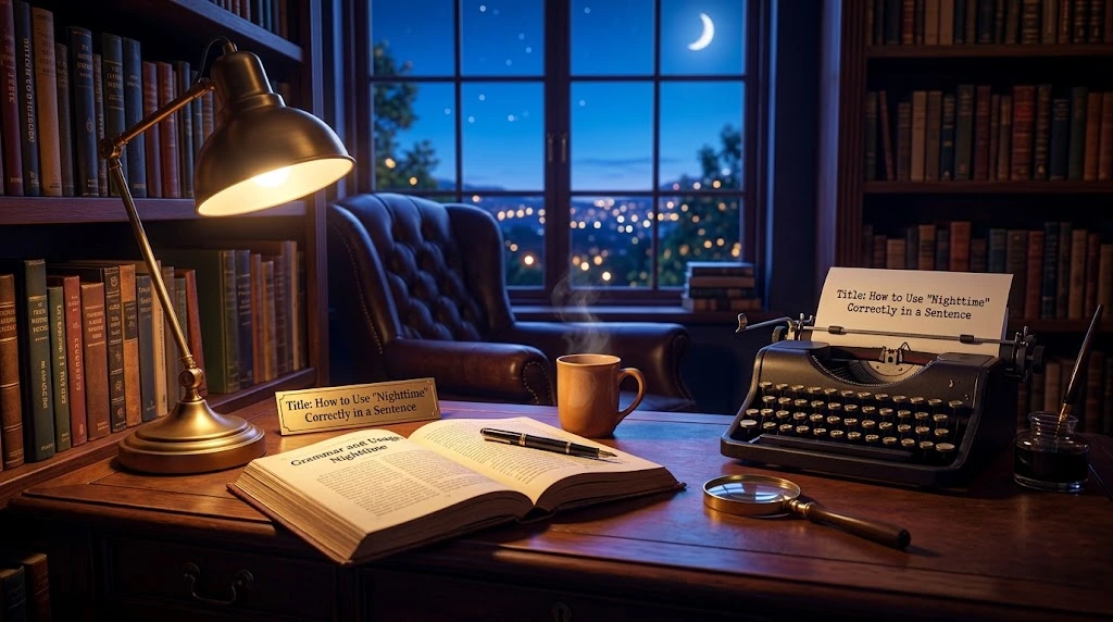 How to Use “Nighttime” Correctly in a Sentence