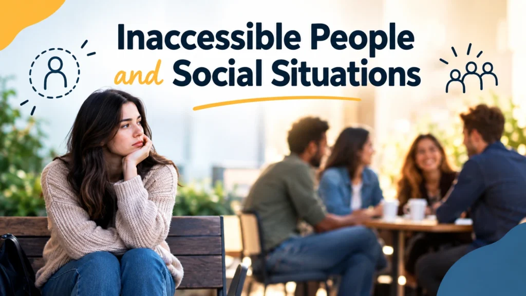 Inaccessible People and Social Situations