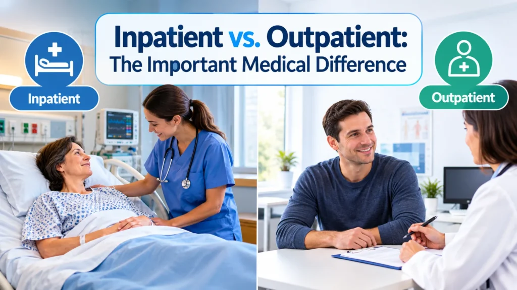 Inpatient vs. Outpatient: The Important Medical Difference