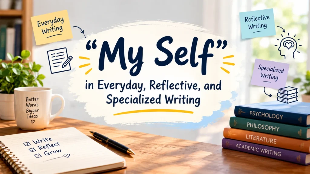 “My Self” in Everyday, Reflective, and Specialized Writing