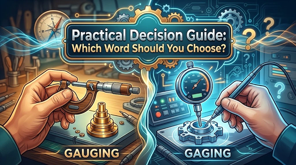 Practical Decision Guide: Which Word Should You Choose?