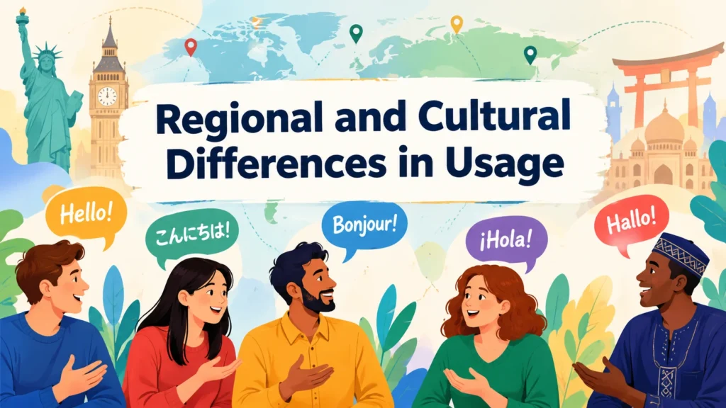 Regional and Cultural Differences in Usage