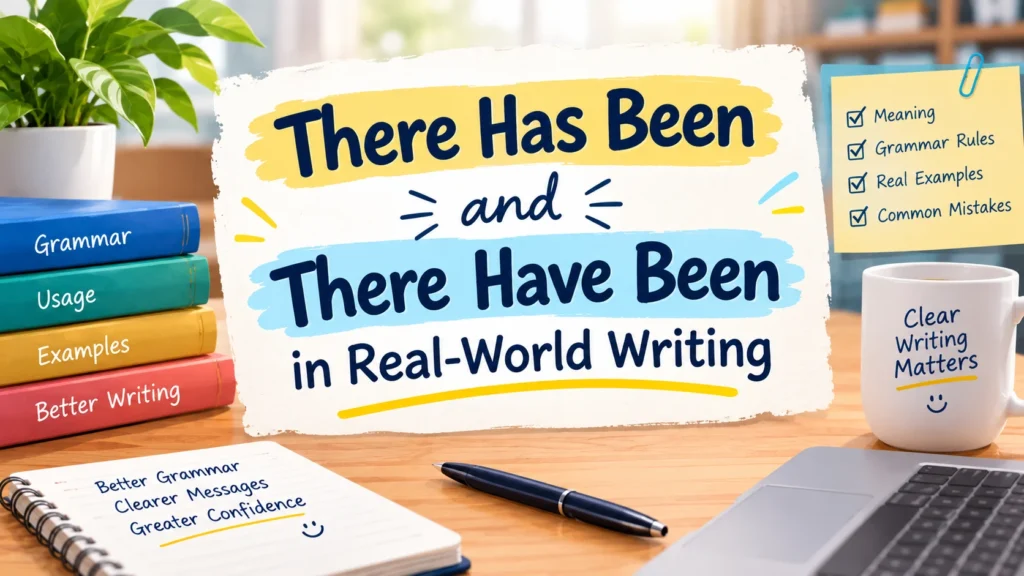 “There Has Been” and “There Have Been” in Real-World Writing