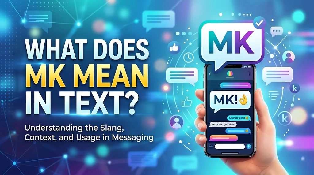 What Does MK Mean in Text