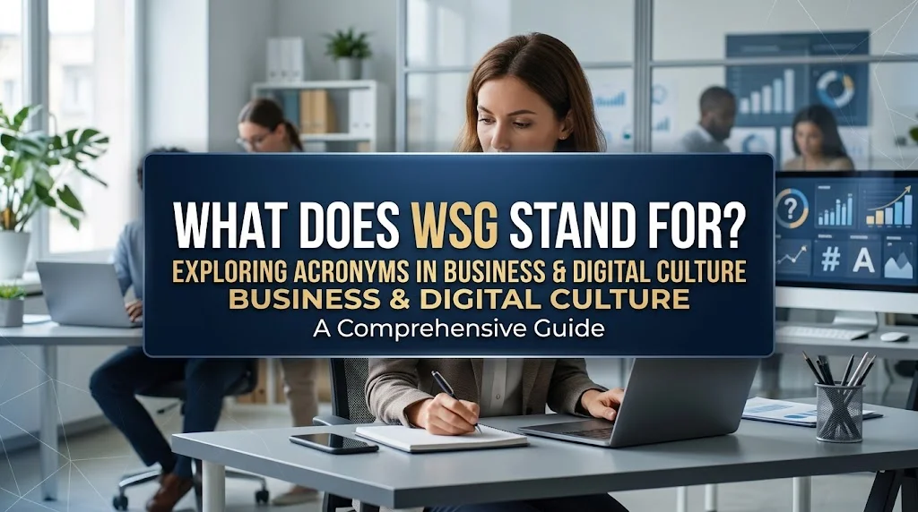 What Does WSG Stand For