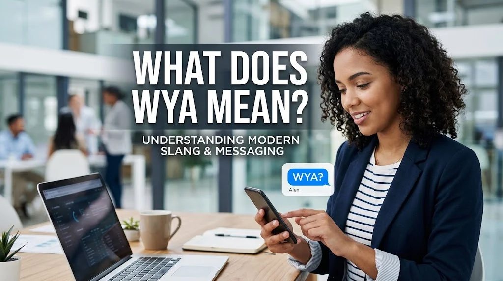 What Does WYA Mean