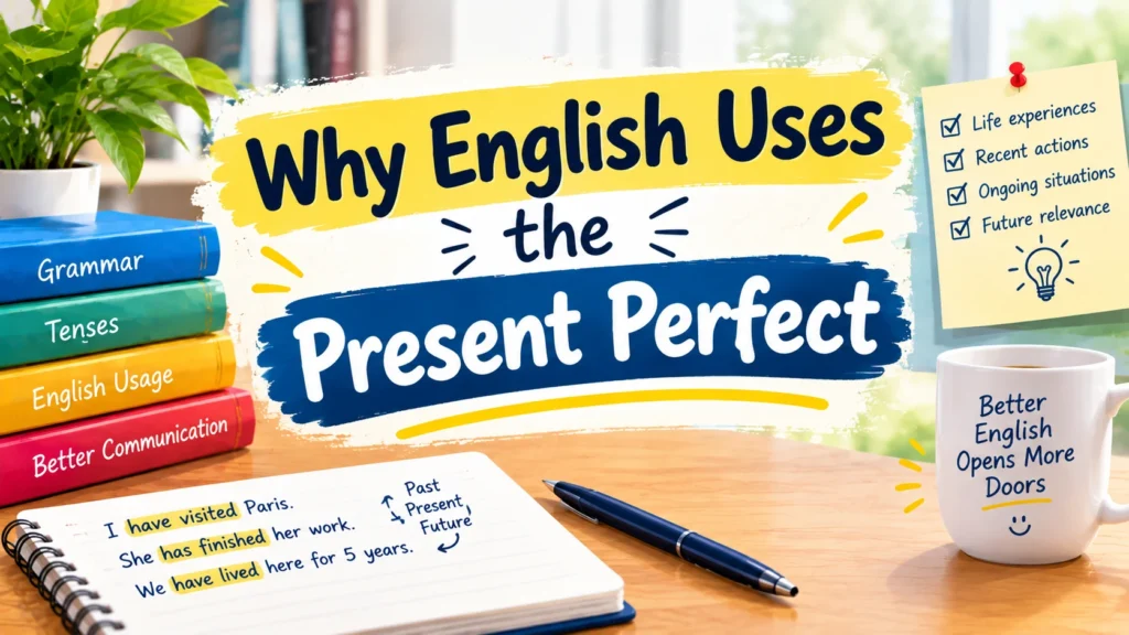 Why English Uses the Present Perfect
