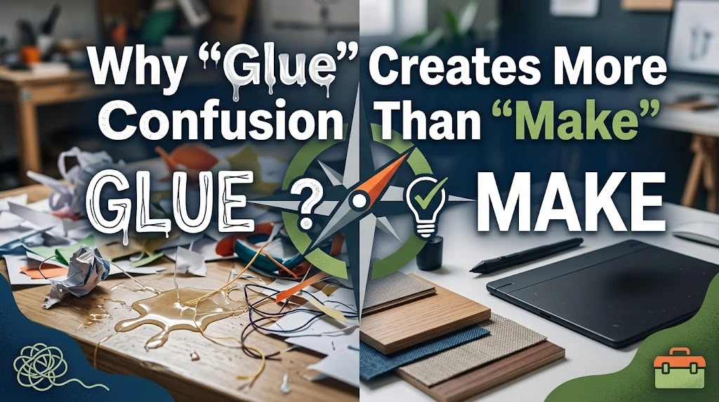 Why “Glue” Creates More Confusion Than “Make”