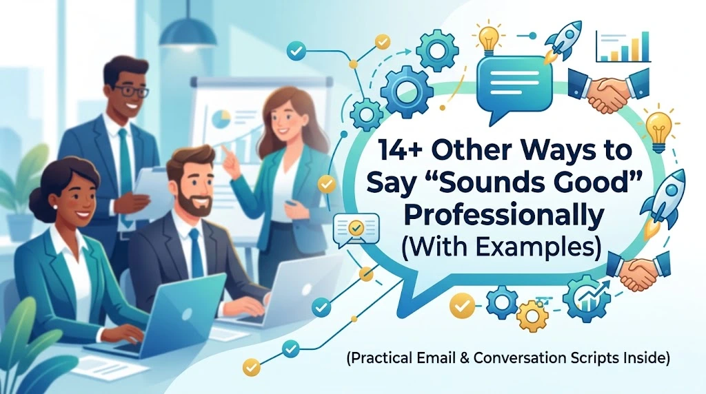 14+ Other Ways to Say “Sounds Good” Professionally (With Examples)