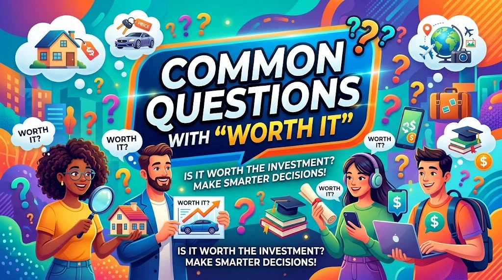 Common Questions With “Worth It”