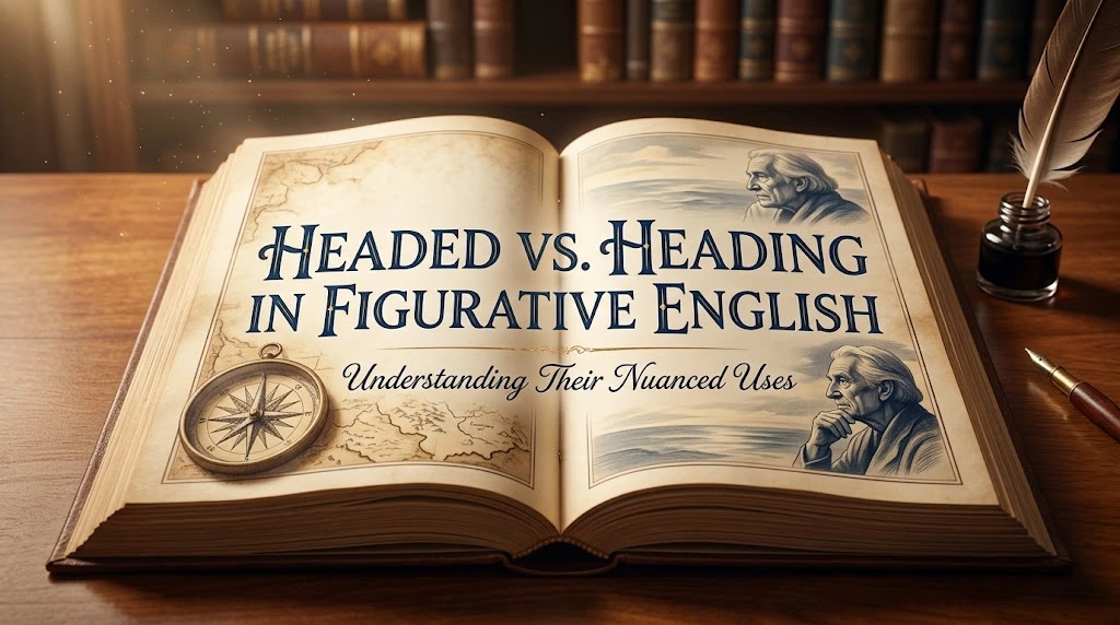 Headed vs. Heading in Figurative English