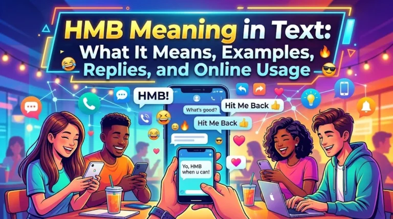 HMB Meaning in Text: What It Means, Examples, Replies, and Online Usage