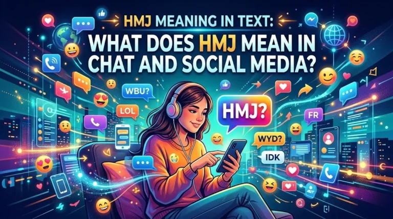 HMJ Meaning in Text: What Does HMJ Mean in Chat and Social Media?