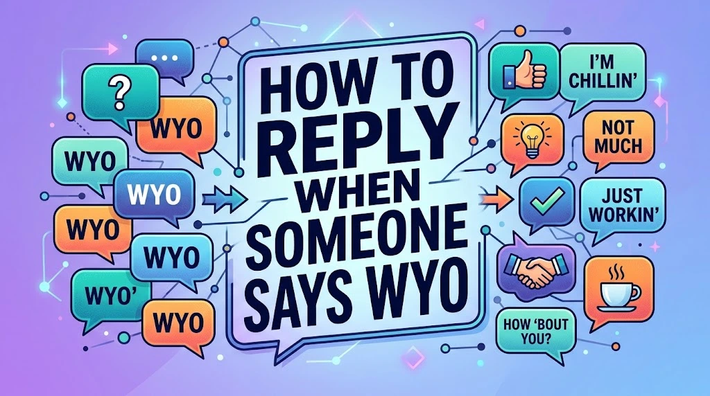How to Reply When Someone Says WYO