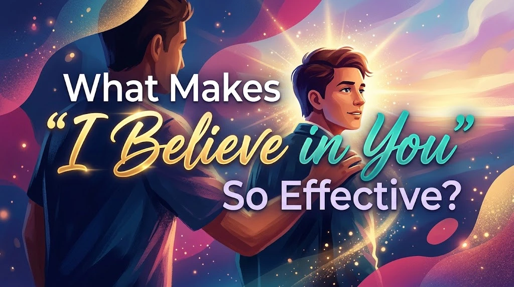What Makes “I Believe in You” So Effective?